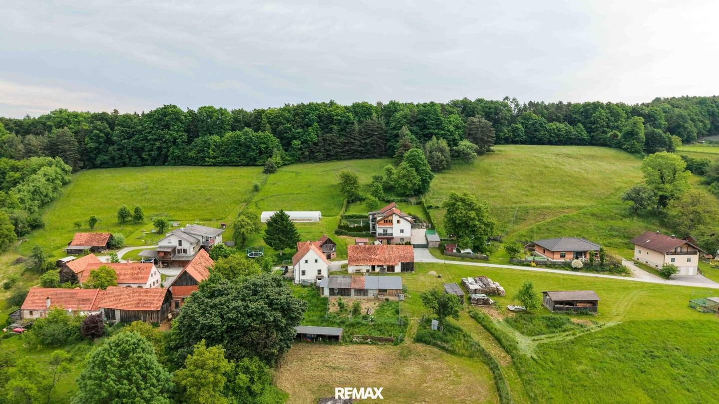 Haus mit Pool und Landwirtschaft
