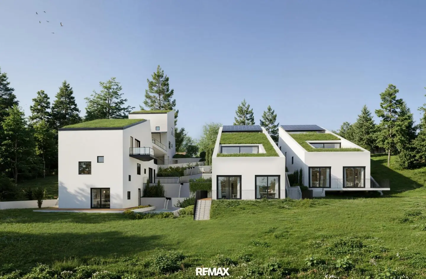 Apartment new construction with terrace and garden