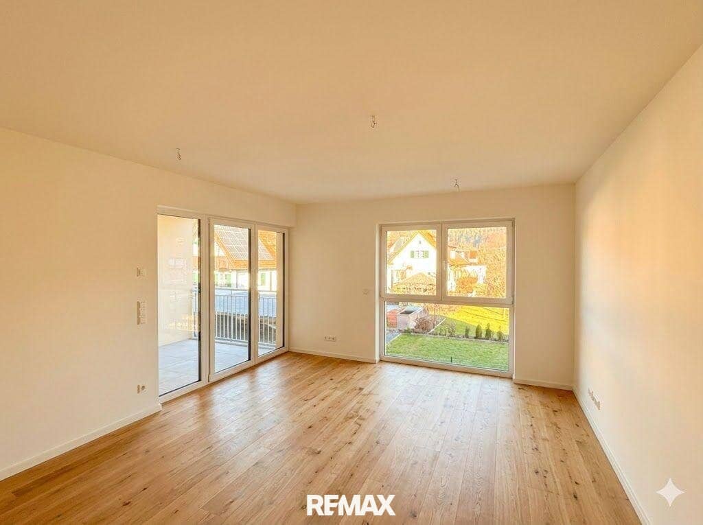 Wohnung Erstbezug mit Garten und Loggia