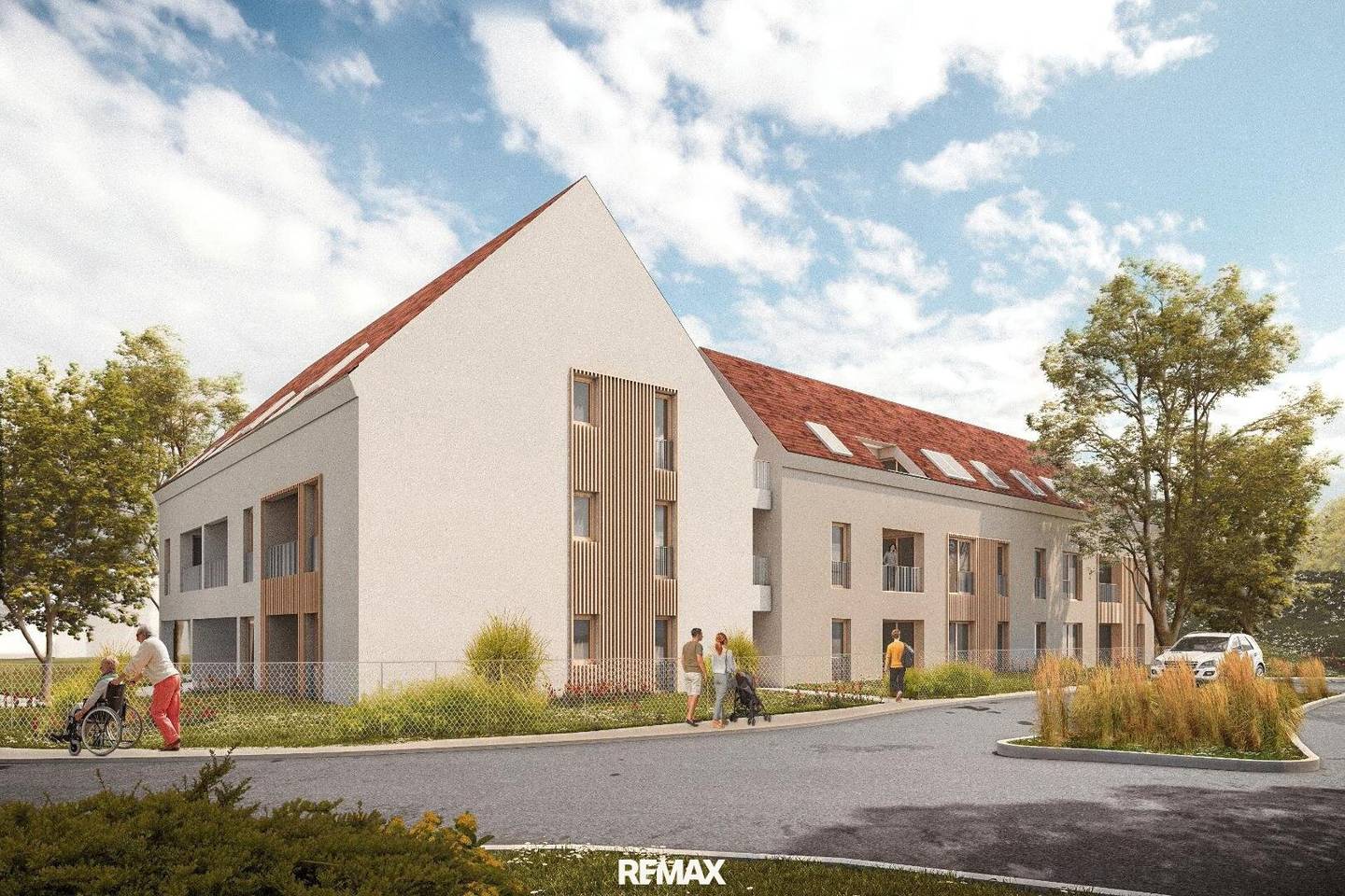 Wohnung Erstbezug mit Garten und Loggia
