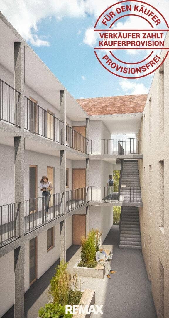 Wohnung Erstbezug Neubau barrierefreie Loggia