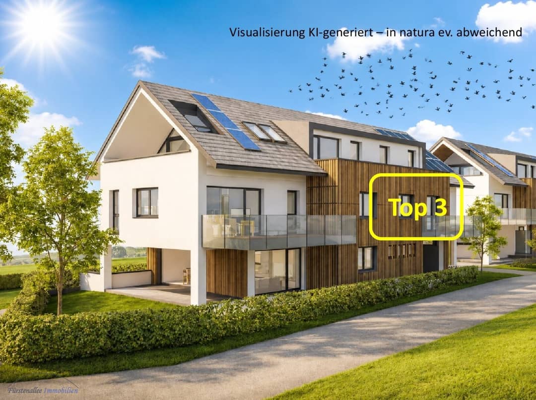 Neubauwohnung Erstbezug mit Südbalkon Gebirgsblick