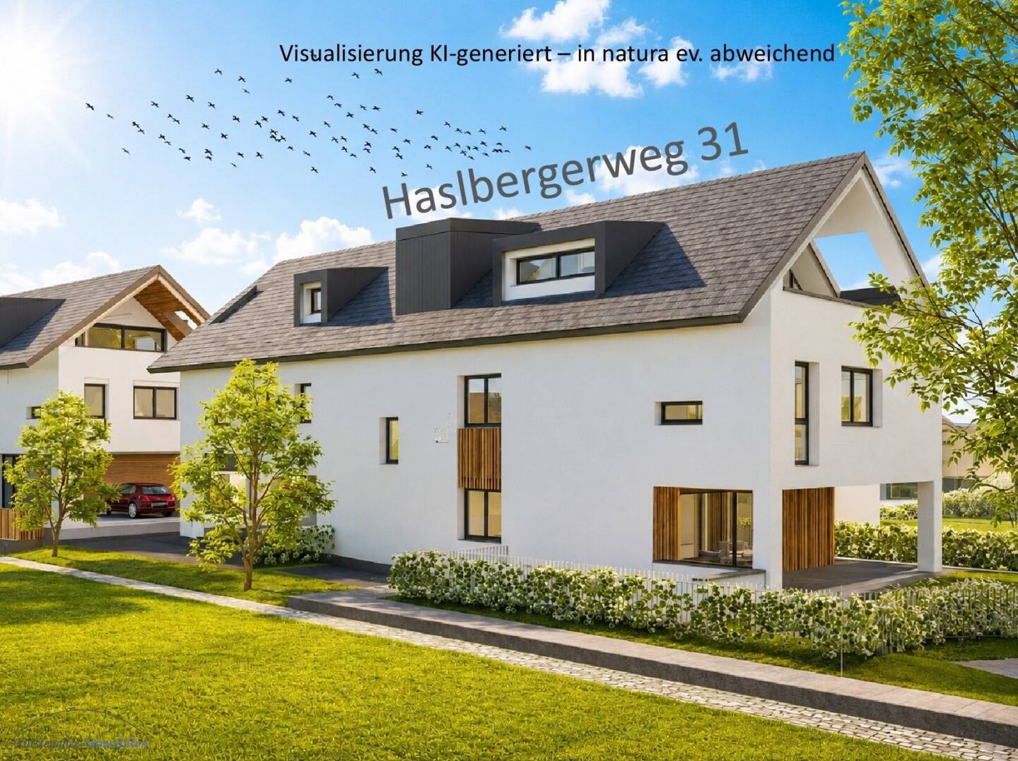 Maisonette apartment with private garden and terrace