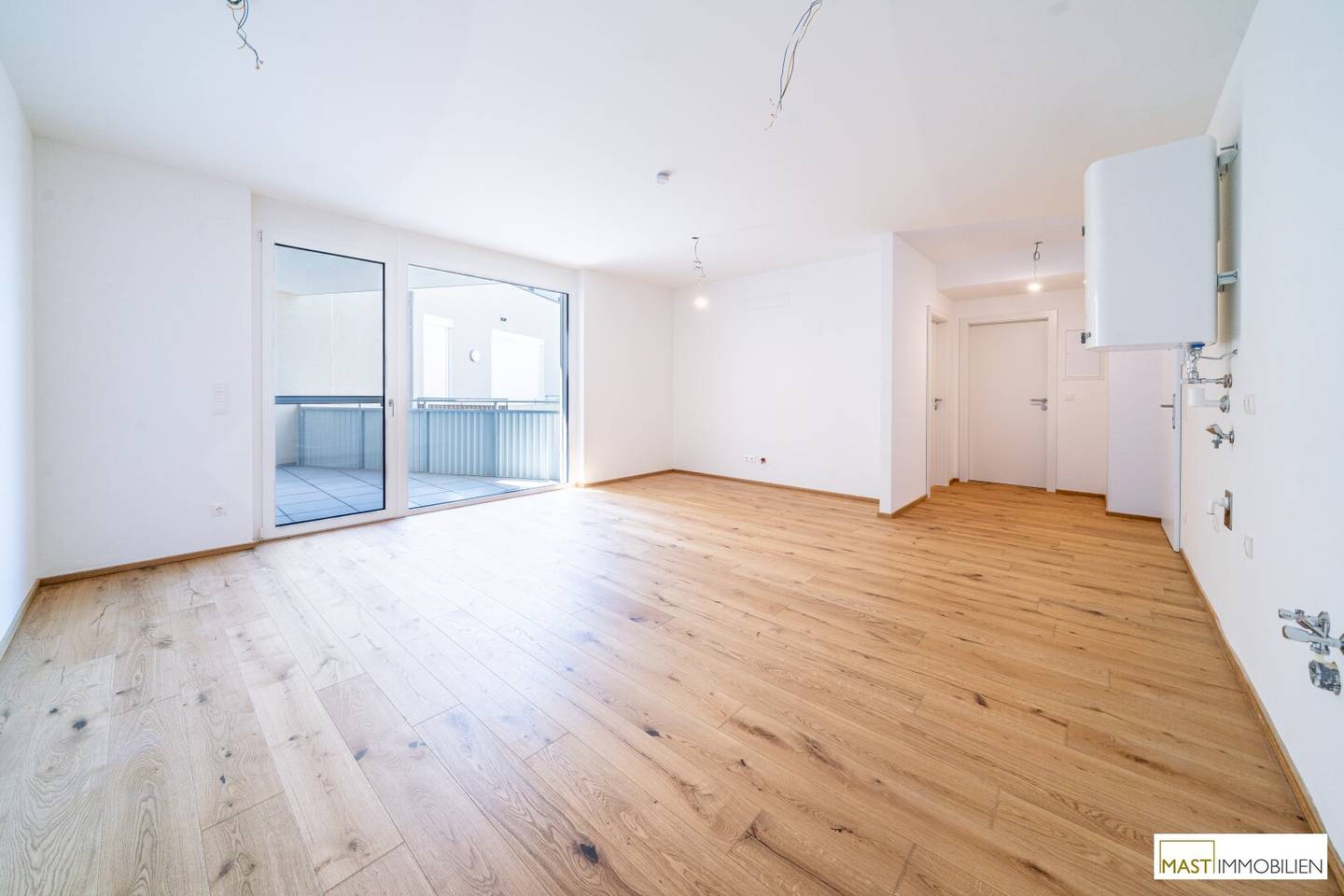 Newly built apartment at Lake Neusiedl loggia