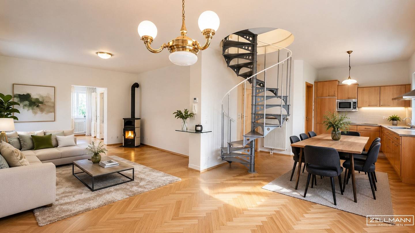 Stilvolle Familienvilla in Grünruhelage – perfekt für Wohnen, Arbeiten oder mehrere Generationen | ZELLMANN IMMOBILIEN
