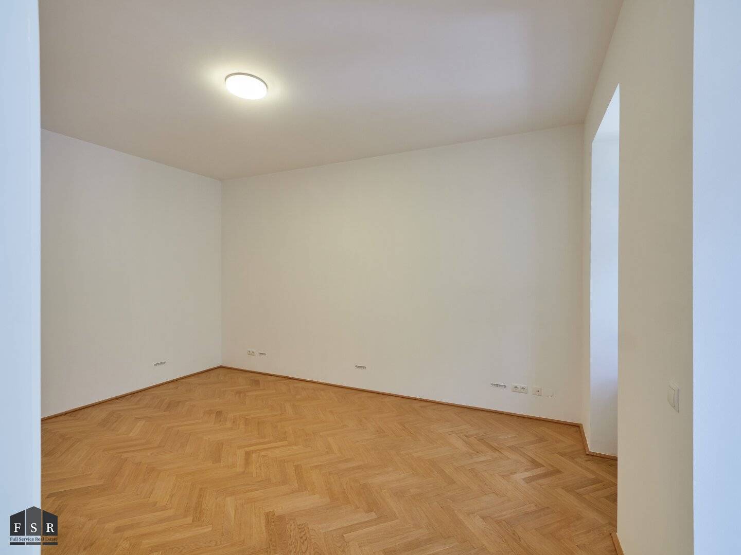 First occupancy apartment with private garden