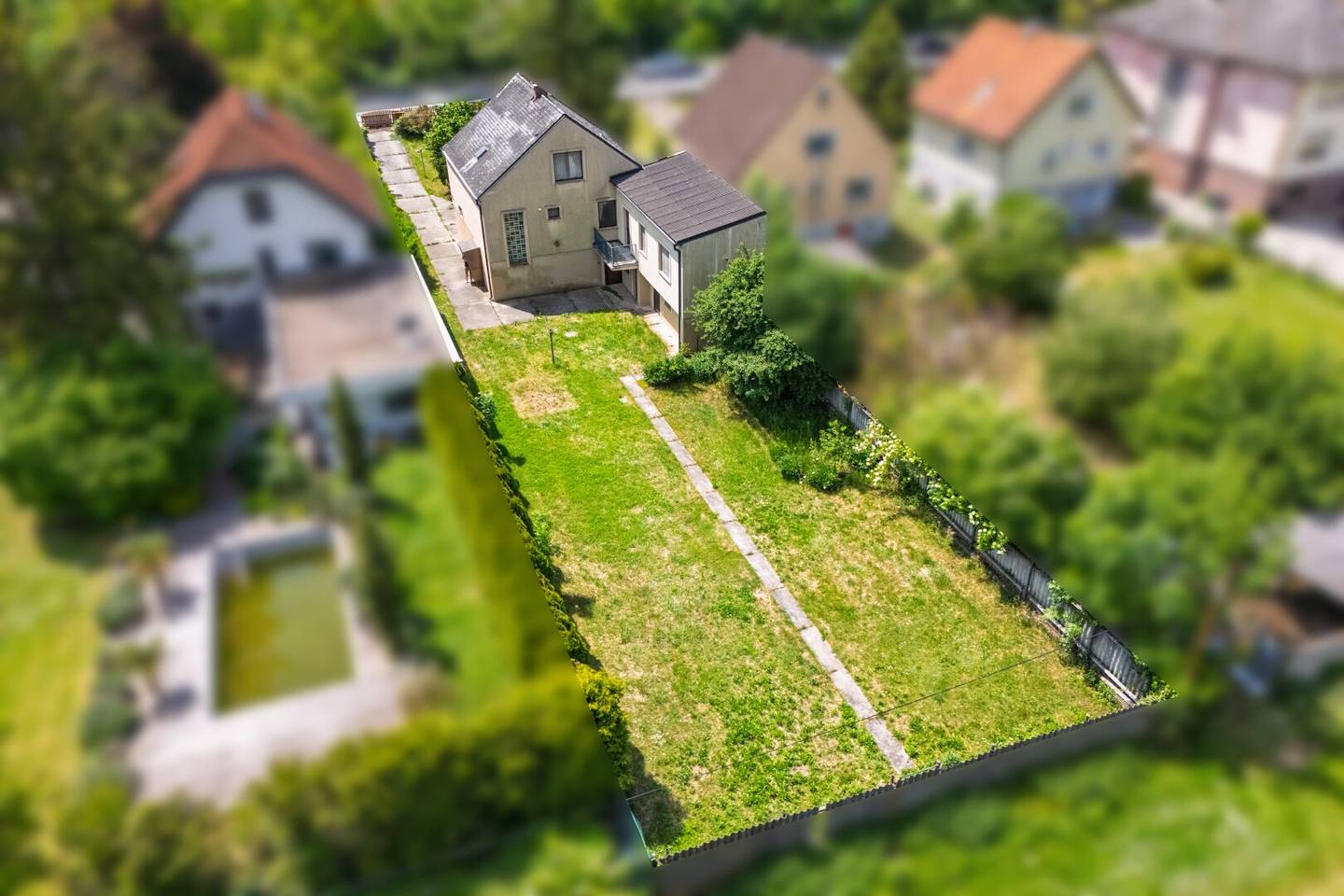 Einfamilienhaus mit großem Garten in Untersiebenbrunn