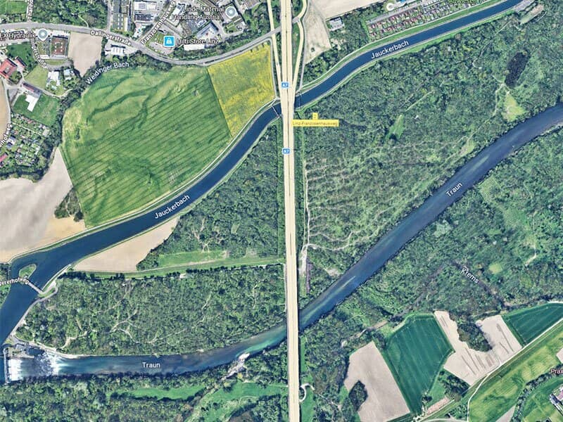 Auwald in Linz – 5.160 m² Waldgrundstück