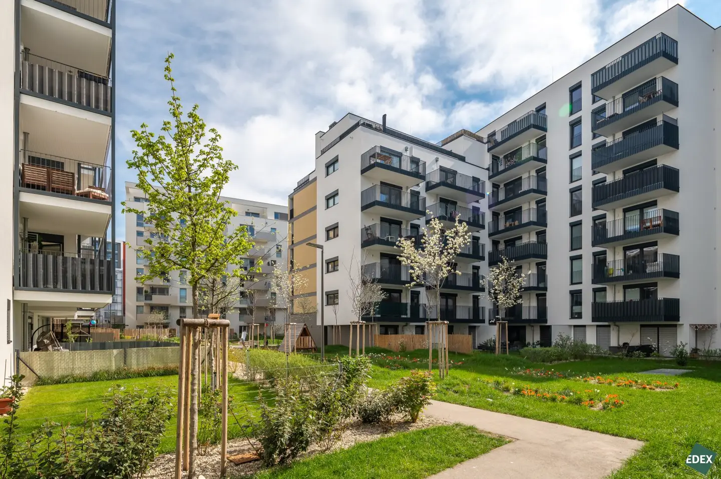 3-Zimmer Gartenwohnung mit Balkon und Terrasse in Erdberger Lände, Wien
