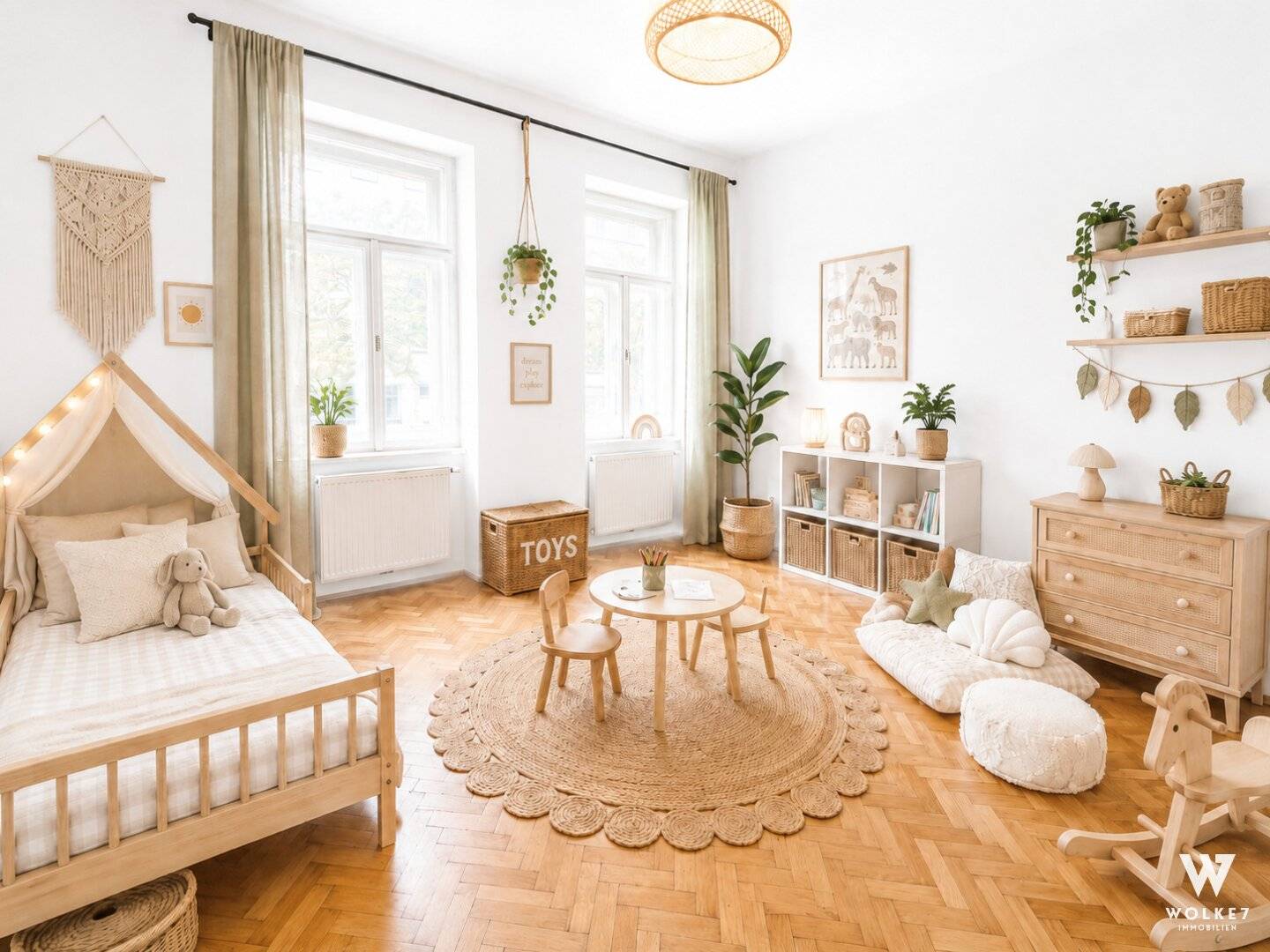Wohnung Altbauflair Fischgrätparkett Schmelz