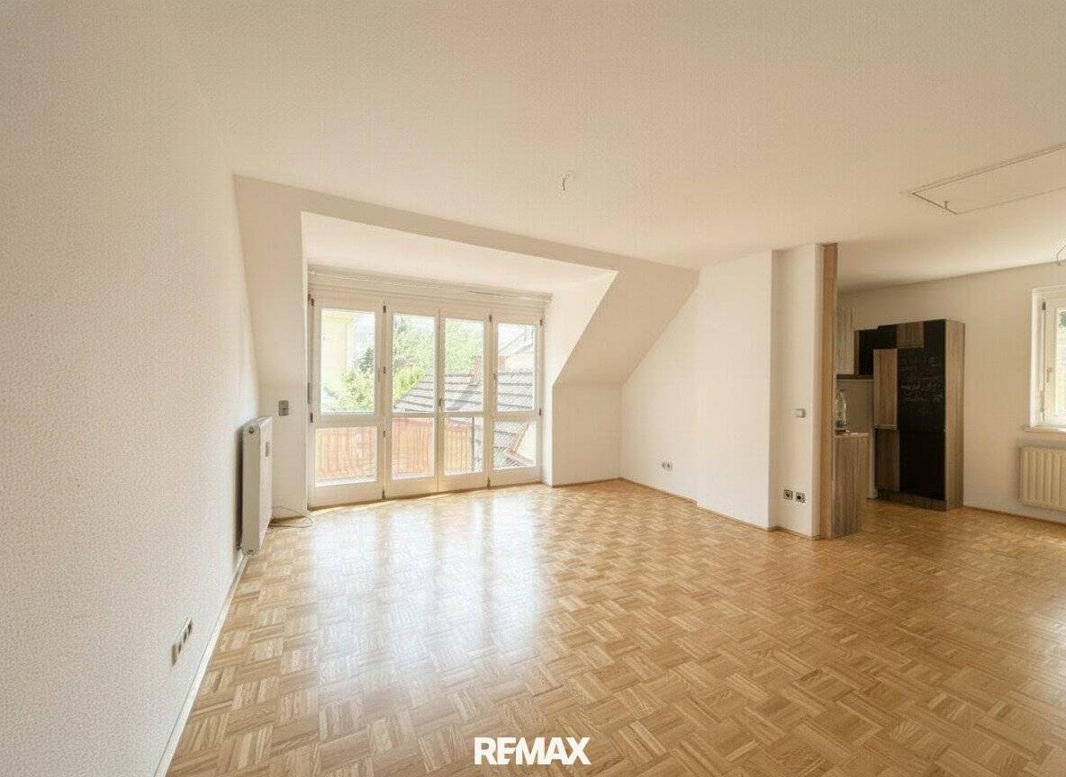 Wohnung mit Bergblick und Balkon sowie Carport