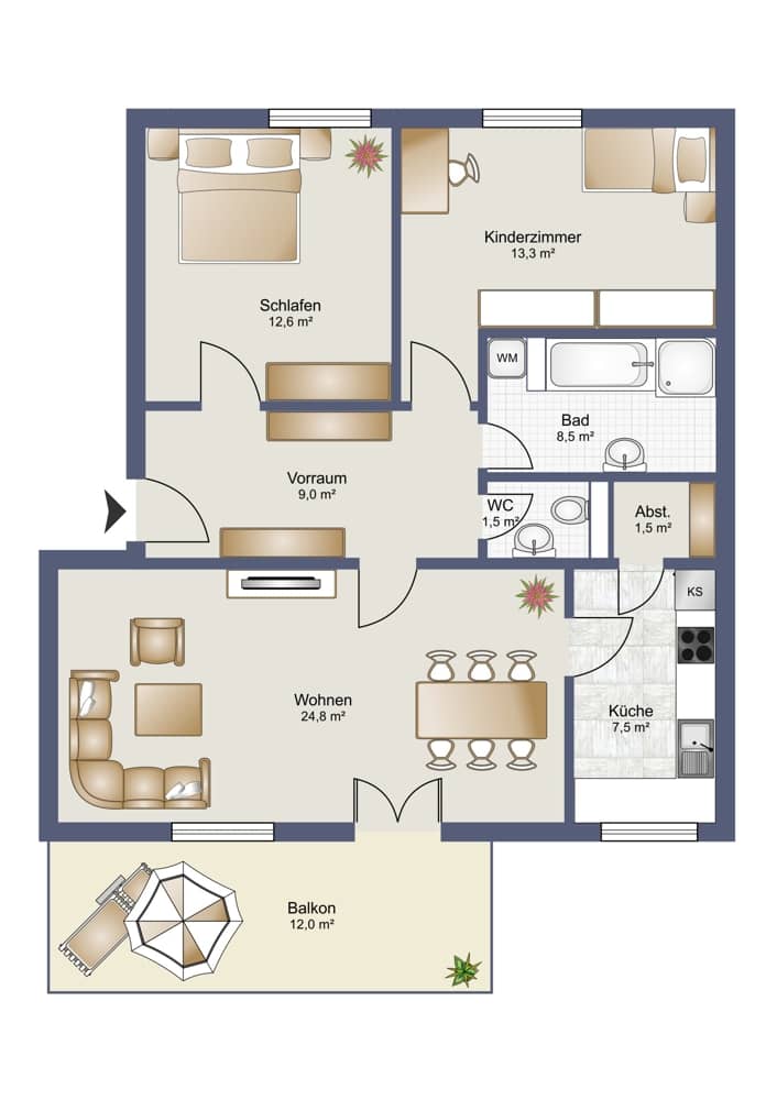 Floor plan 1