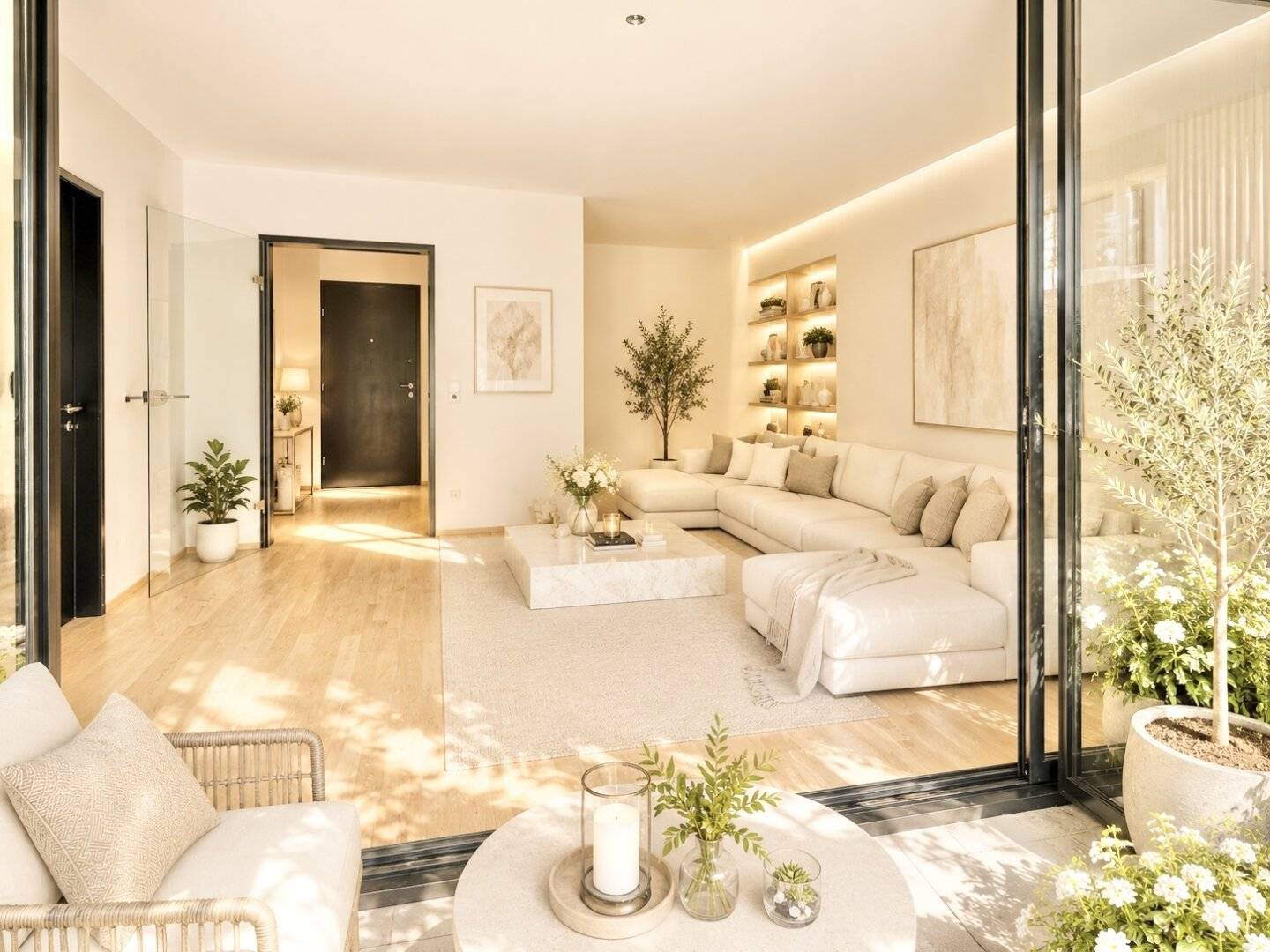Apartment in leafy Oberdöbling with balcony