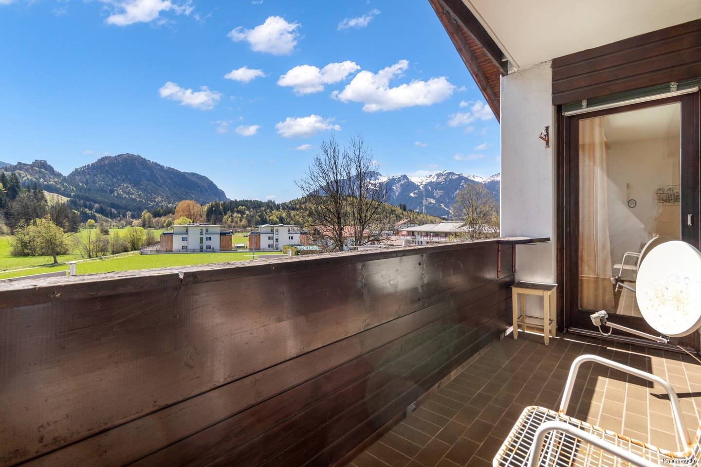 Wohnung mit Südbalkon und Bergblick