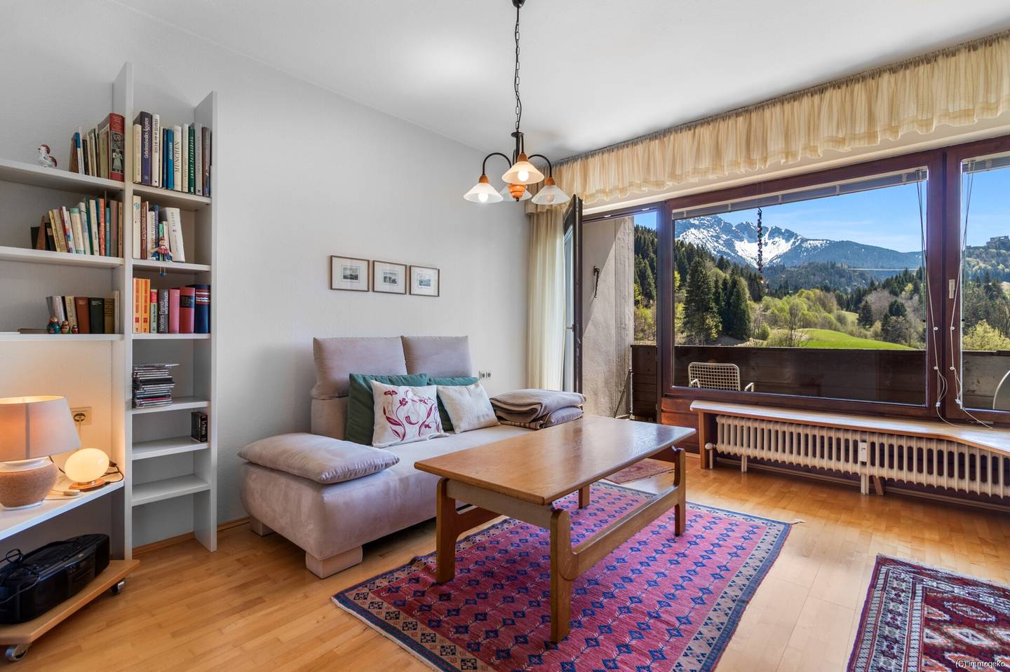 Wohnung mit Südbalkon und Bergblick