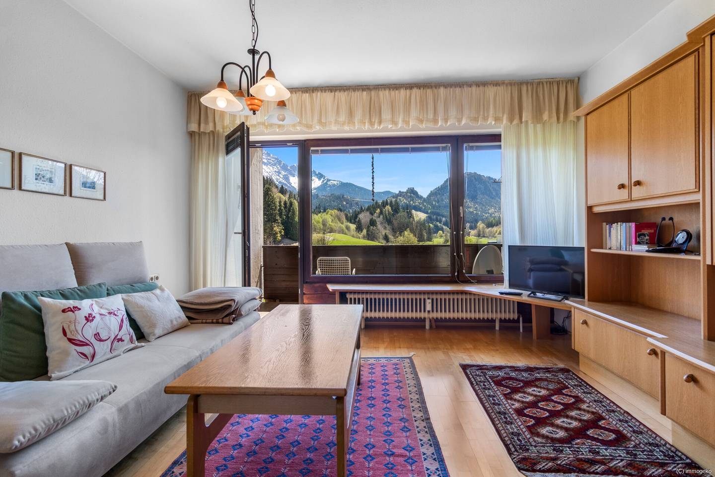 Wohnung mit Südbalkon und Bergblick