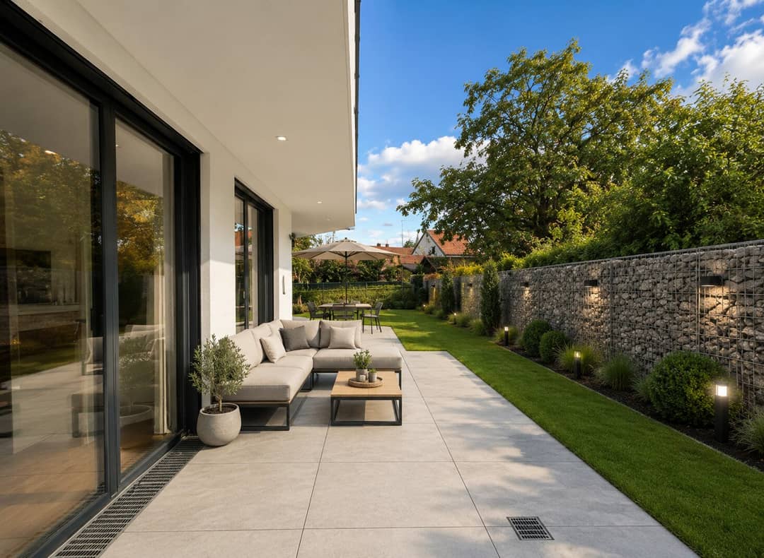 Wohnung Erstbezug Gartenzugang aus allen Räumen