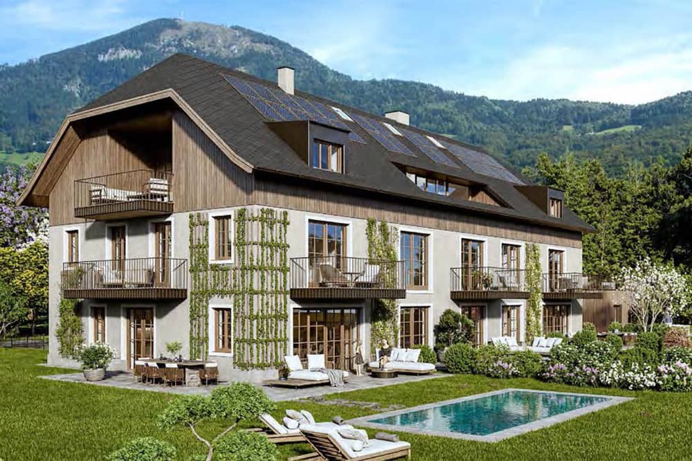 Attic apartment with terraces in south Salzburg