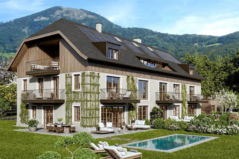 Attic apartment with terraces in south Salzburg