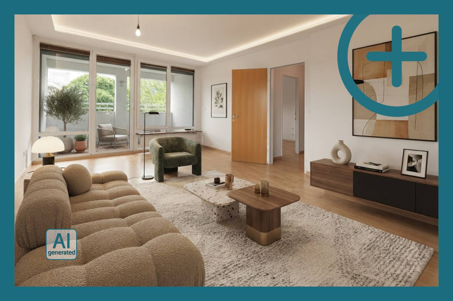 Wohnung mit Loggia hell ruhig nahe Donauinsel