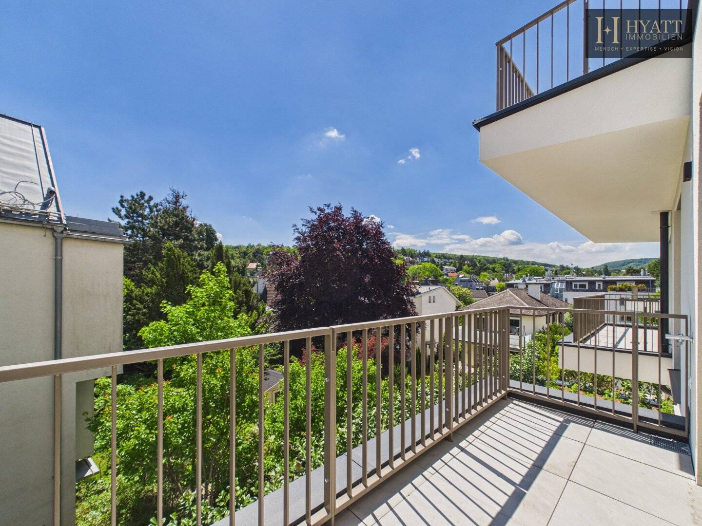 Wohnung Erstbezug Neustift am Walde mit Terrasse und Blick über Wien
