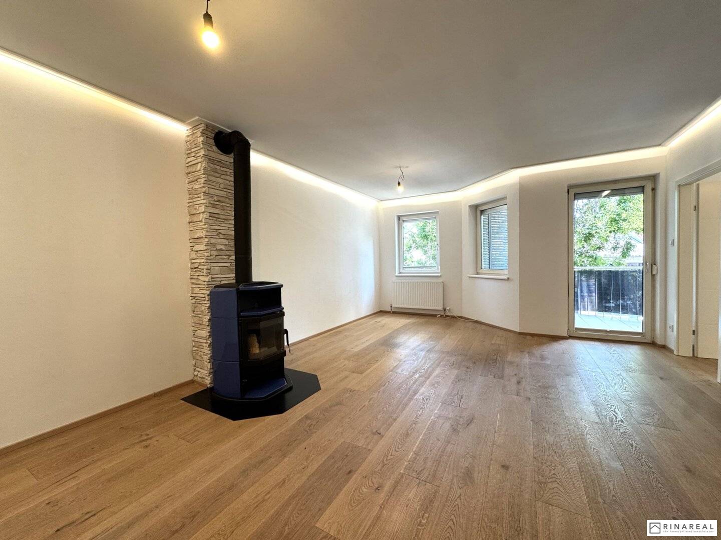 Apartment with two loggias and four rooms
