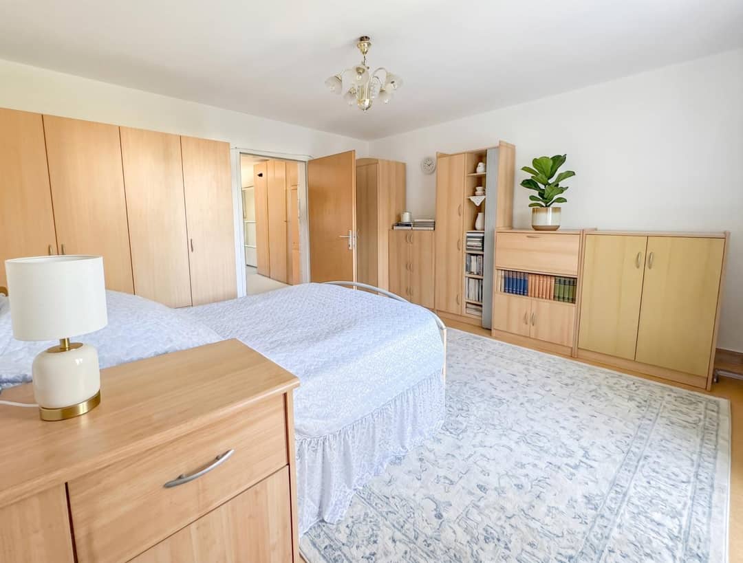 Schlafzimmer cleaned scharf