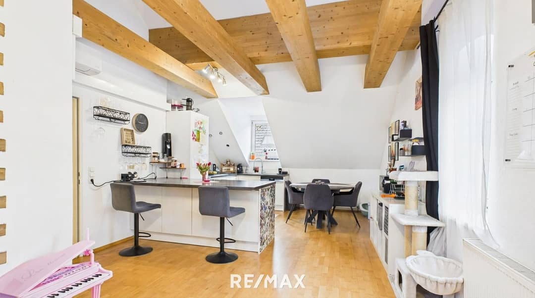 Penthouse Apartment with Winter Garden in Traun