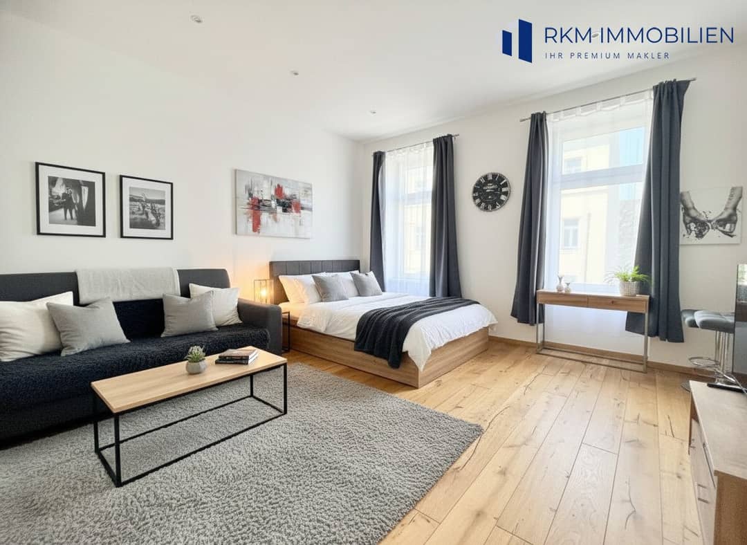 Moderne Wohnung zentral gelegen mit Einbauküche
