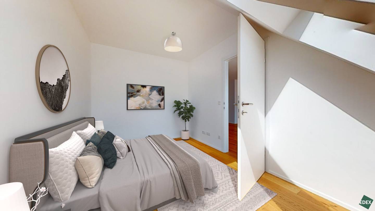 Top floor apartment with large terrace in a quiet location