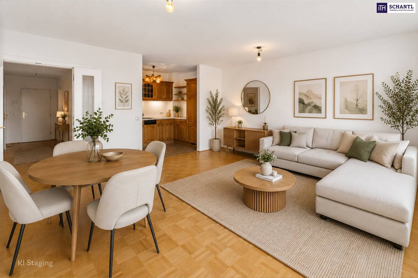 Wohnung mit Loggia am Schafberg in Hernals