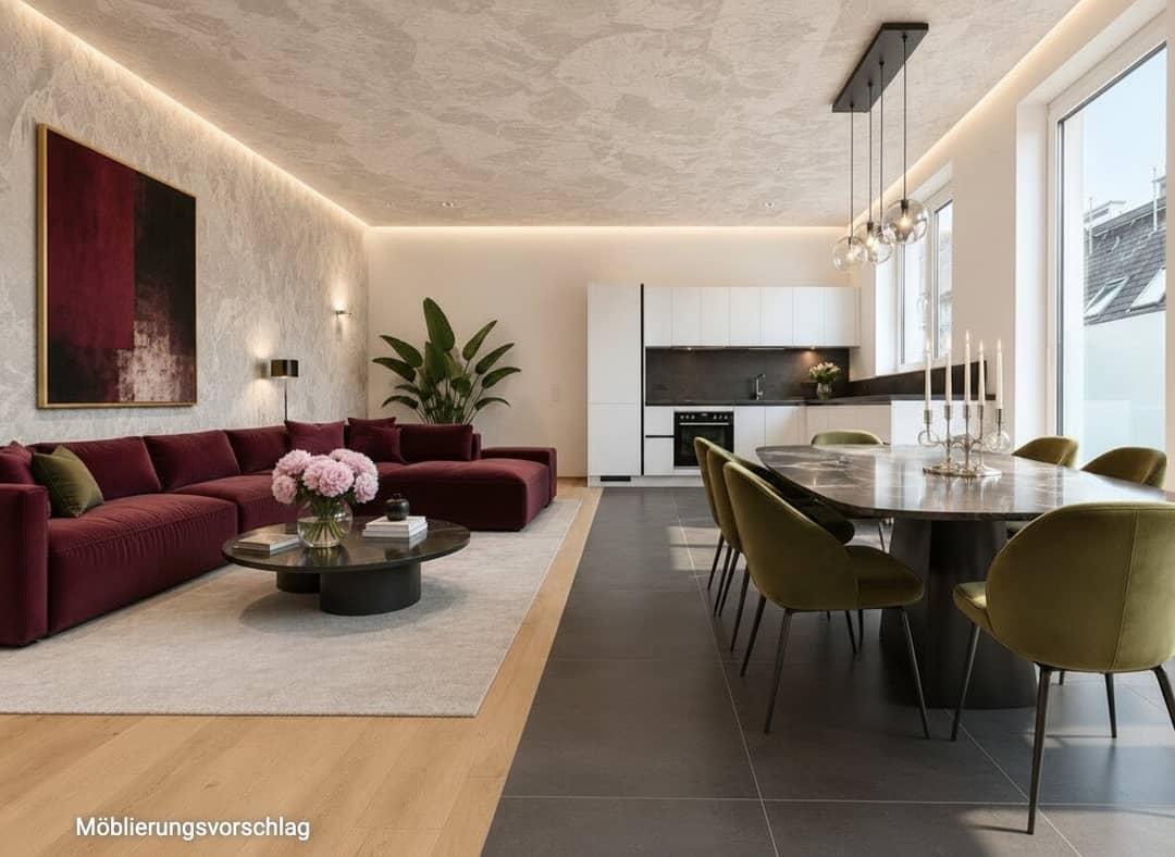 Top floor apartment near Naschmarkt DG upgrade