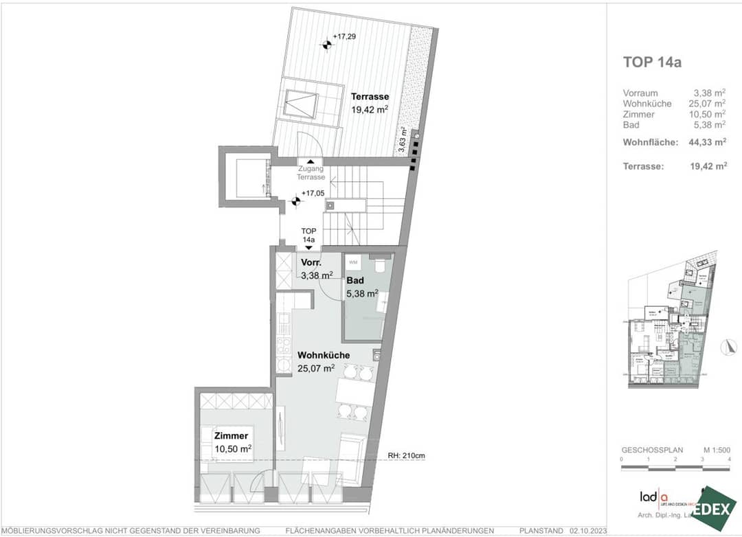 Moderne Wohnungen in Ruhelage