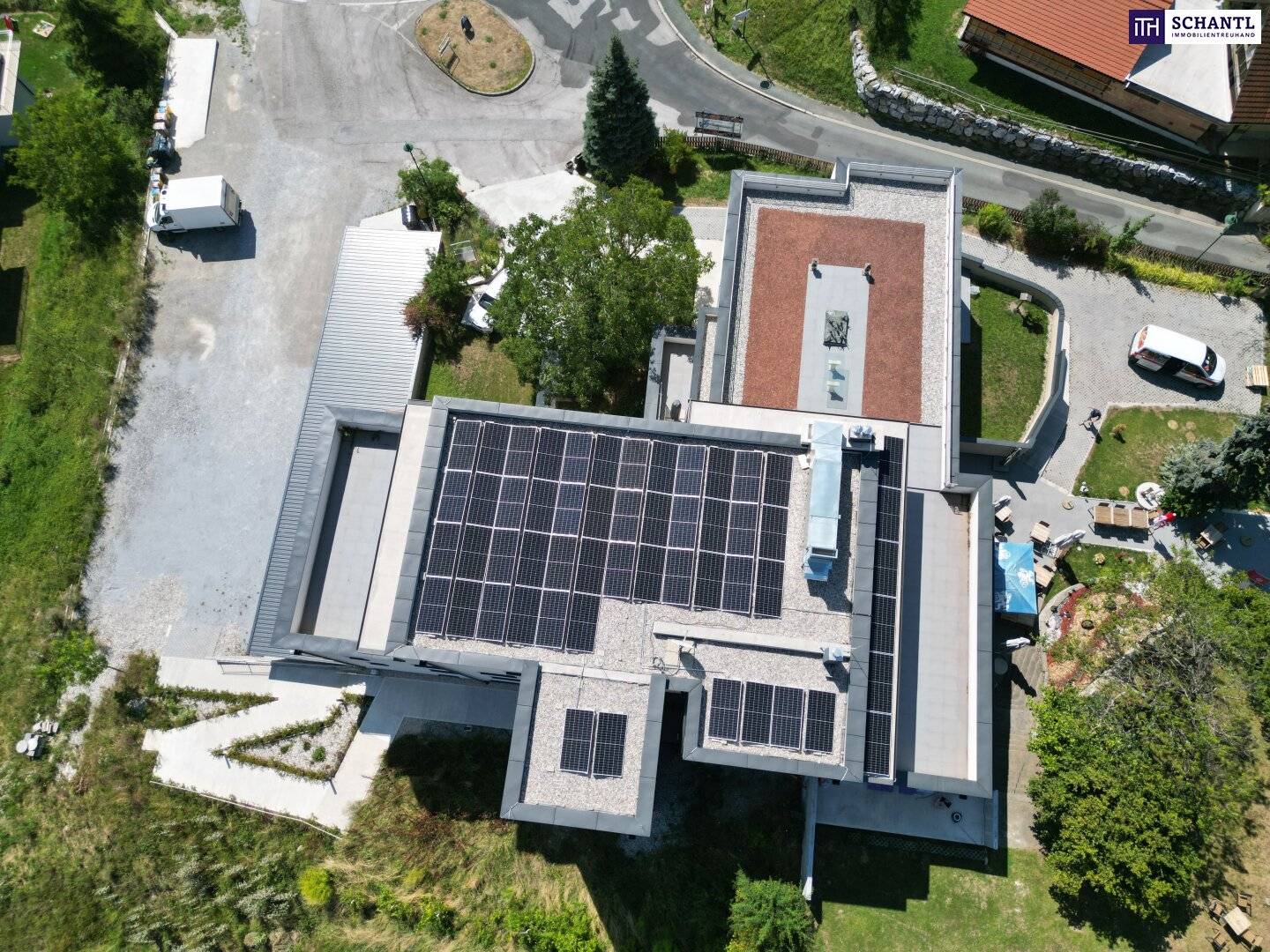 Penthouse mit Blick auf Weinberge und Terrassen