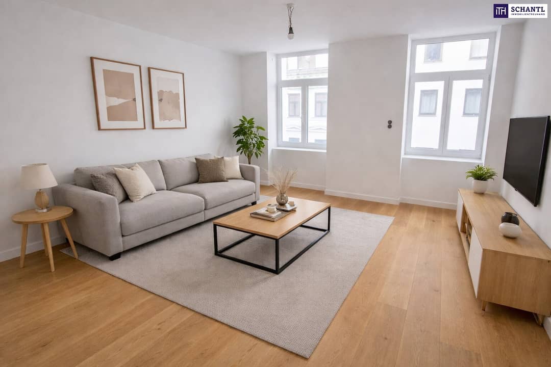 Wohnung im sanierten Altbau Hofseitiger Balkon