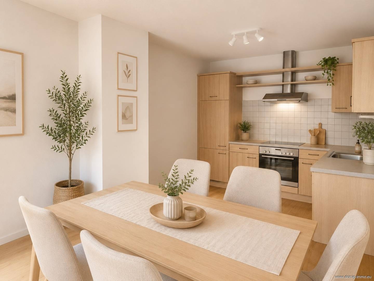 Wohnung mit zwei Balkonen und Tiefgaragenplatz
