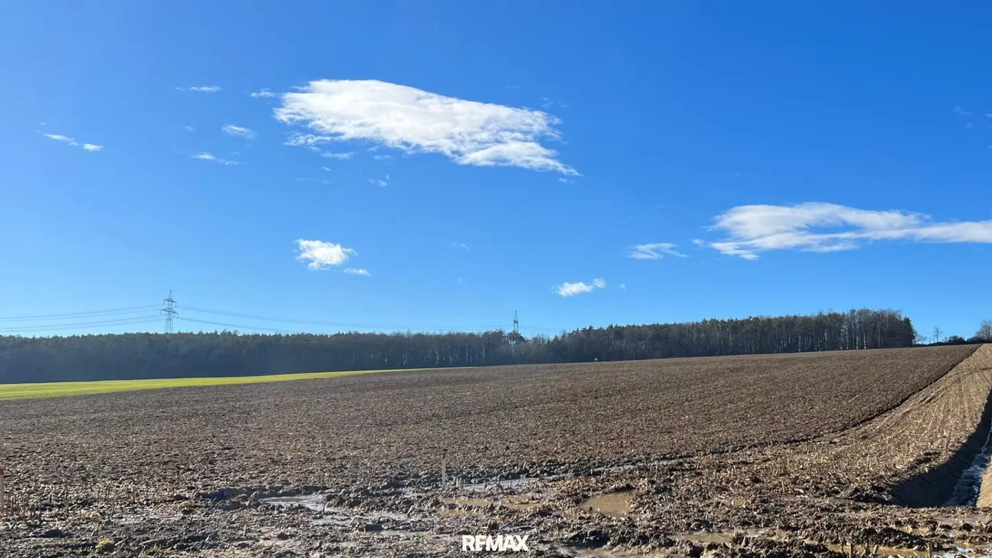 Große landwirtschaftliche Flächen in Oberwart