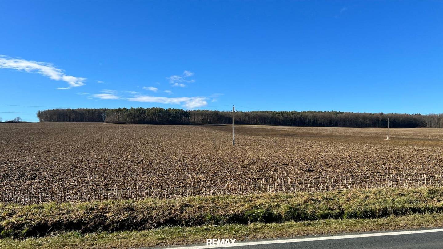 Große landwirtschaftliche Flächen in Oberwart