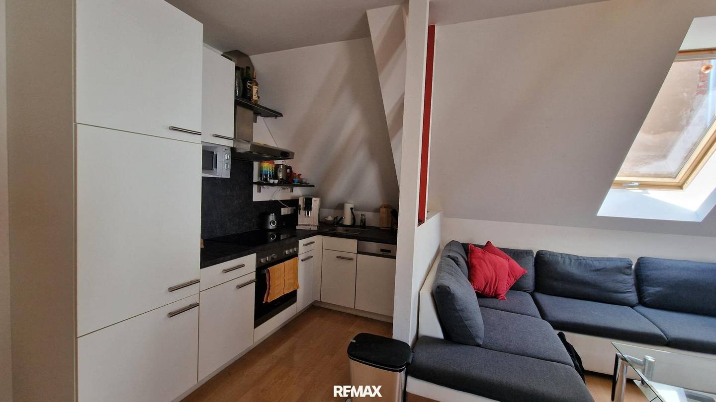 Dachgeschosswohnung in Hartberg Loggia Innenhof
