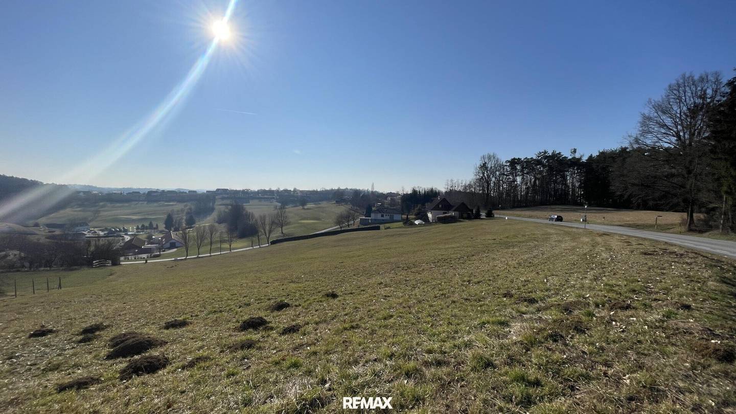 Baugrundstücke mit Aussicht bei Stegersbach