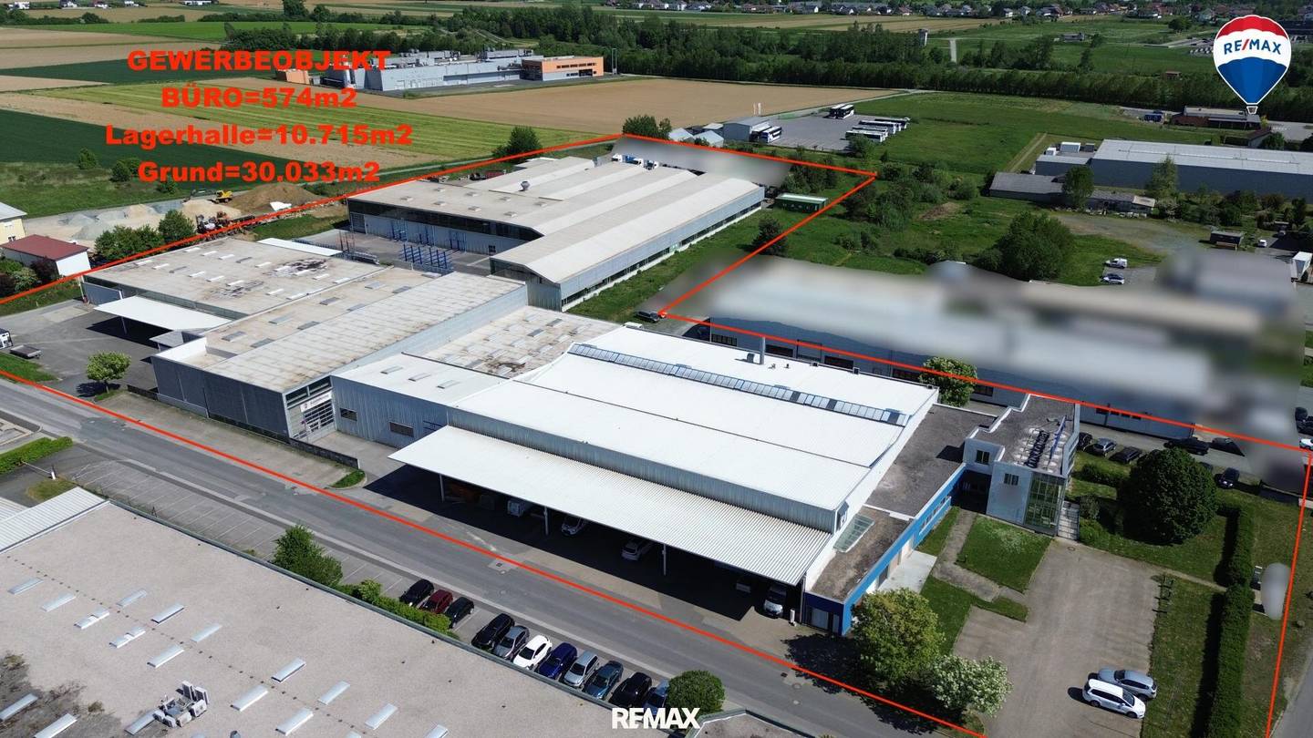 Betriebsareal Güssing – 30.000 m²
