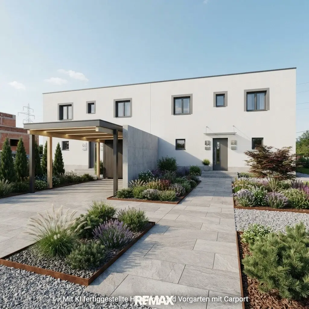 Modern Semi-Detached House in Strem