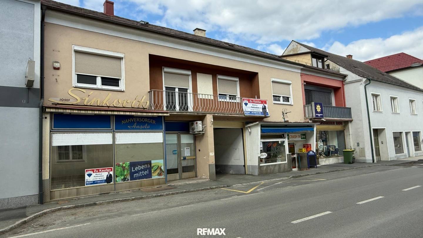 Stadthaus mit Wohn- und Gewerbeeinheit in Rechnitz