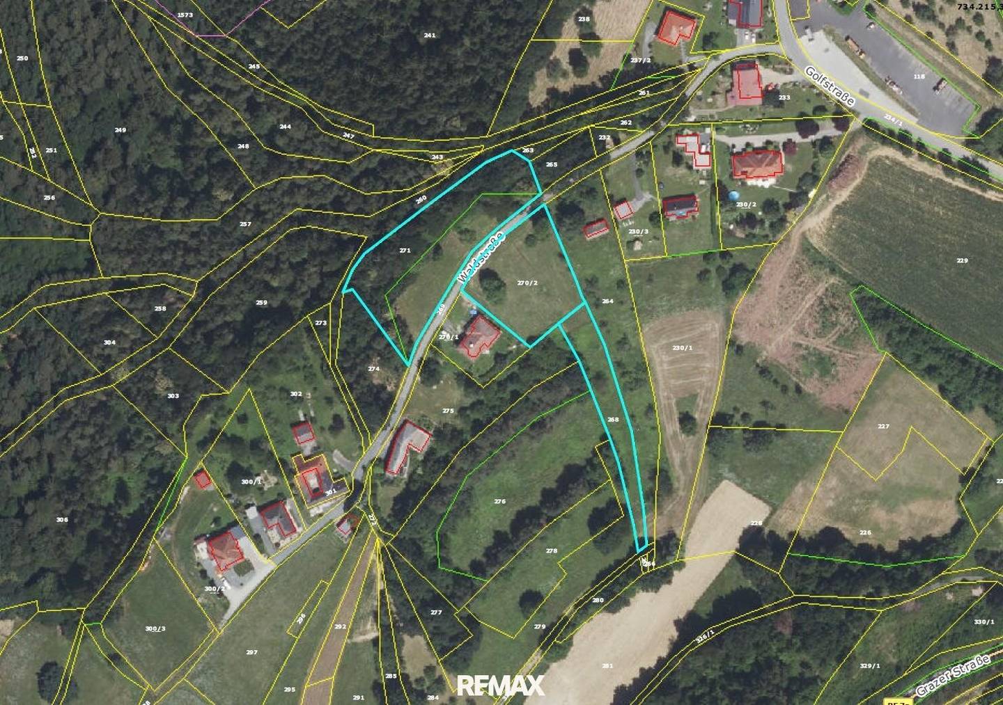 Baugrundstück 7.460 m² in Burgauberg