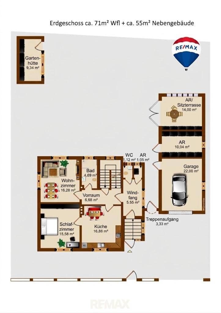 Familienhaus mit 135 m² in Deutsch Kaltenbrunn