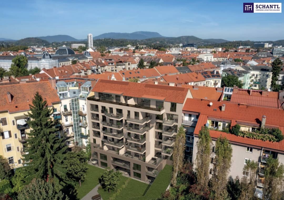 Dachgeschosswohnung Graz St Leonhard Balkon Tiefgarage
