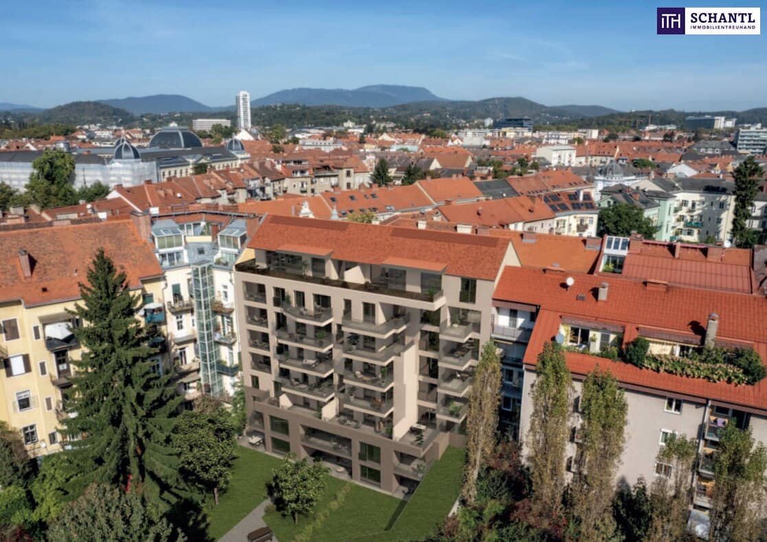Dachgeschosswohnung Graz St Leonhard Balkon Tiefgarage