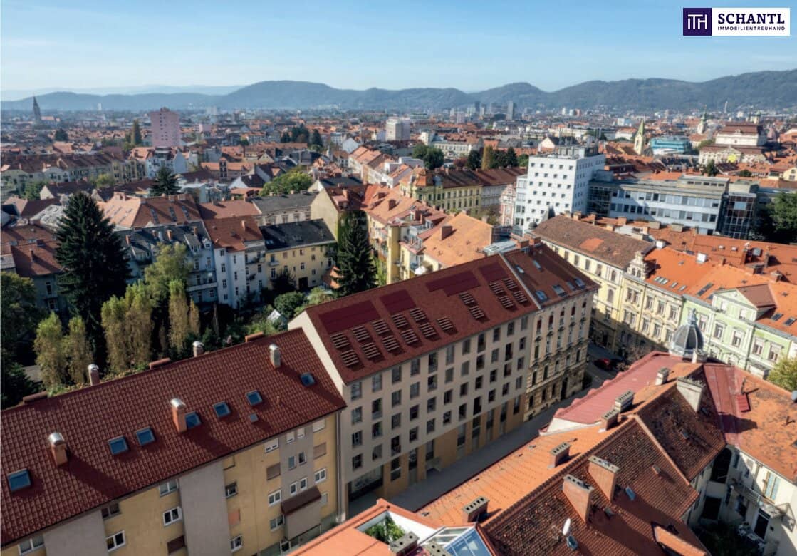 Dachgeschosswohnung Graz St Leonhard Balkon Tiefgarage