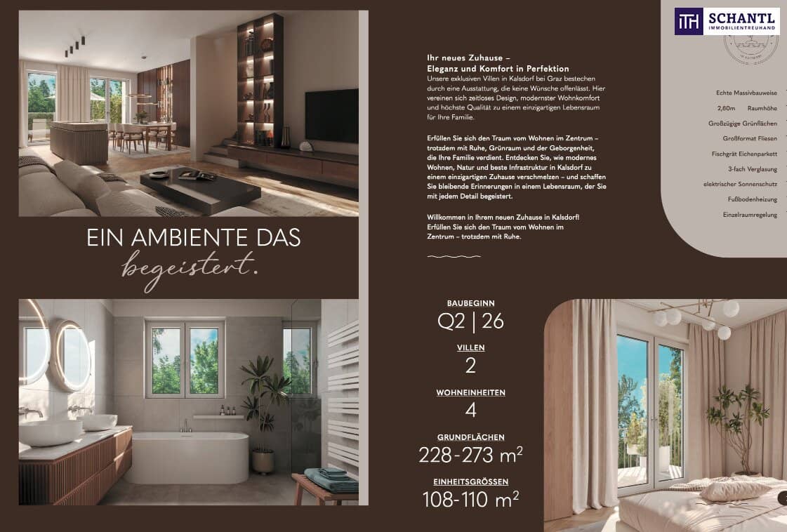 VILLA AQUA – 6-Zimmer-Haus in Kalsdorf