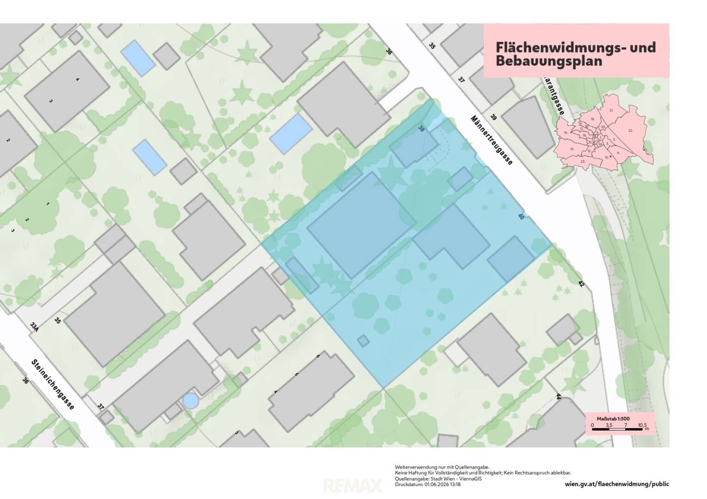 Developer Plot 1,865 m² Oberlaa